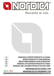 La Nordica MONOBLOCCO GHISA 750 Piano Manual Del Usuario