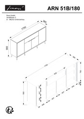 finori ARN 51B/180 Instrucciones De Montaje