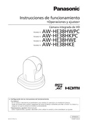 Panasonic AW-HE38HKE Instrucciones De Funcionamiento