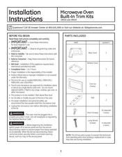 GE JX9152DJBB Instrucciones De Instalación