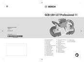 Bosch GCB 18V-127 Professional Manual Original