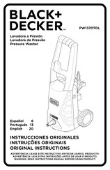 Black and Decker PW1370TDL Instrucciones Originales