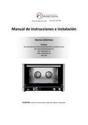 Hosdecora 41-RX203 Manual De Instrucciones E Instalación