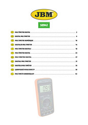 JBM 50942 Manual De Instrucciones