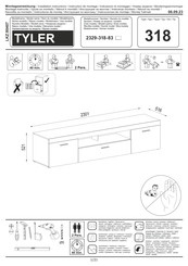 Home affaire 318 Instrucciones De Montaje