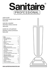 Sanitaire PROFESSIONAL SL635B Guia Del Usuario