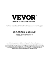 VEVOR CKX300PRO-A19-A Manual De Instrucciones