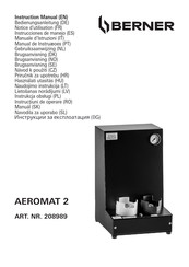 Berner AEROMAT 2 Instrucciones De Manejo