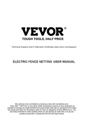 VEVOR LFR040-1 Manual De Usuario