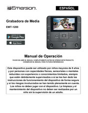 Emerson EMT-1200 Manual De Operación