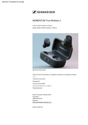 Sennheiser MOMENTUM True Wireless 3 Manual De Instrucciones