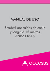 accesus ANR200V-15 Manual De Uso