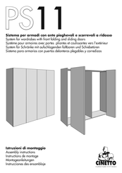 cinetto PS11 Instrucciones De Ensamblaje