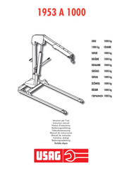 USAG 1953 A 1000 Manual De Instrucciones