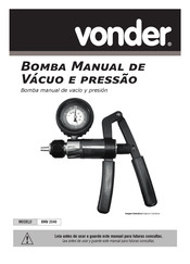 vonder BMV 2040 Manual De Instrucciones