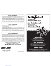 Portamate PM6700 Manual Del Operador