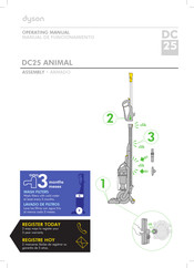 Dyson DC25 ANIMAL Manual De Funcionamiento