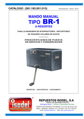 ISODEL BR-1 Manual De Instrucciones