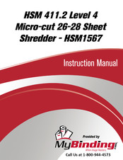 MyBinding HSM1567 Instrucciones De Servicio