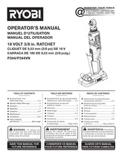 Ryobi P344 Manual Del Operador