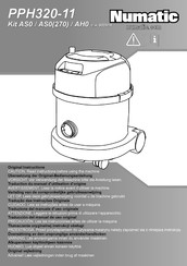 Numatic PPH 320-11 Traducción Del Manual De Uso Original