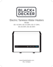 Black and Decker BD-29-DWH Manual De Instrucciones