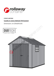 rollaway container ARPC004 Manual De Instrucciones