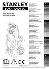 Stanley FATMAX SXFPW21MPE Traducción De Las Instrucciones Originales