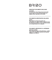 Brizo Sensori T66T060-PC Manual Del Usuario