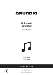 Grundig 01M-GSS1100-4320-01 Manual Del Usuario