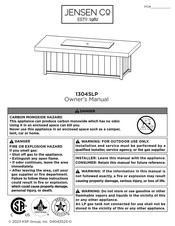 Jensen 13045LP Manual Del Propietário