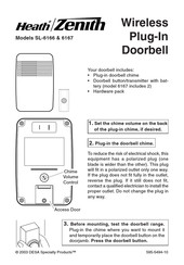 Health Zenith SL-6166 Manual