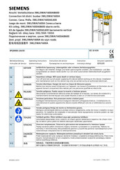 Siemens 8PQ9800-2AA55 Instructivo