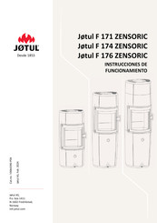 Jotul F 171 ZENSORIC Instrucciones De Funcionamiento