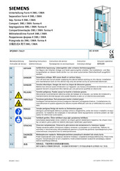 Siemens 8PQ9801-7AA21 Instructivo