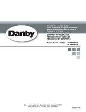 Danby Products DCRM90WDB Manual De Instructions Pare El Uso Y El Cuidado De Su Unidad