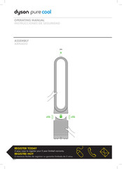 Dyson pure cool TP01 Iinstrucciones De Servicio