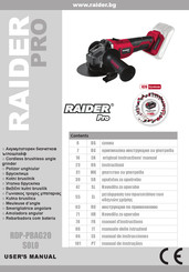 Raider Pro RDP-PBAG20 Manual De Instrucciones