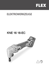 Flex KNE 16 18-EC Instrucciones De Funcionamiento Originales