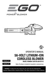 EGO Power+ LB6151 Manual Del Operador