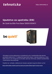 BE QUIET! BGW37 Manual Del Usuario