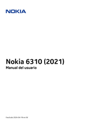 Nokia 6310 2021 Manual Del Usuario