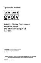 Craftsman Evolv 15206 Manual De Instrucciones