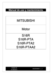 Mitsubishi S16R-PTAA2 Manual De Uso Y Mantenimiento