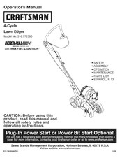 Craftsman INCREDI-PULL 316.772380 Manual Del Operador