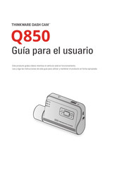 Thinkware Q850 Guía Para El Usuario