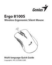 Genius Ergo 8100S Guía Rápida