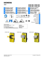 Siemens SIRIUS 3SF5402-1AA04 Instructivo