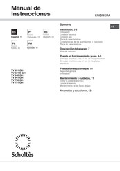 SCHOLTES TV 640 GH Manual De Instrucciones