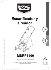 Mac allister MSRP1400 Manual Del Usuario